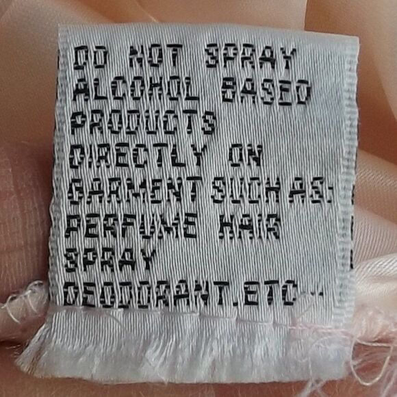 IEENA/MAC DUGGAL Gown, 6, Pastel Pink, FLAW, Sleeveless Maxi, Bow, Gathered - Picture 14 of 15